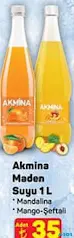 AKMİNA MADEN SUYU 1 L